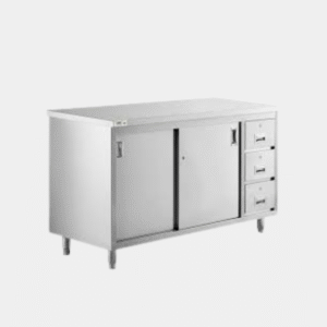 Working Table Under Cabinets & Drawer