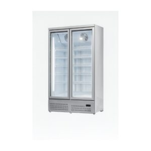 Double Glass Door Refrigerator